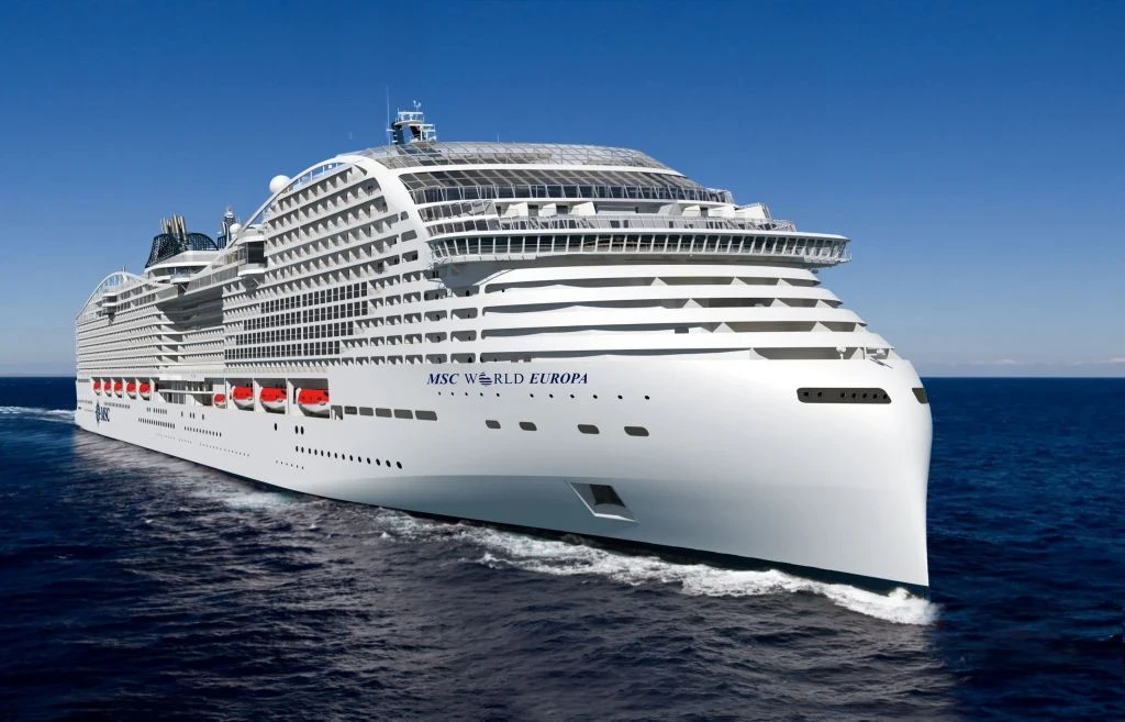 Теплоход MSC World Europa Теплоход MSC World Europa
