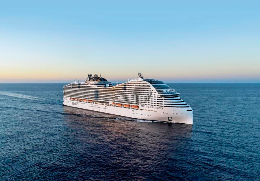 Теплоход MSC World America Теплоход MSC World America