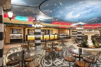 Кафе Piazza San Giorgio на теплоходе MSC Fantasia