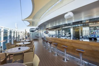 Бар Gaudi на теплоходе MSC Fantasia