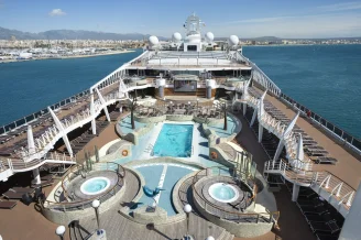 Аквапарк на теплоходе MSC Fantasia