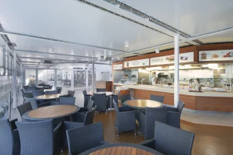 Ресторан La Pergola – Hamburger Paradise на теплоходе MSC Lirica