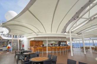 Бар La Canzone Del Mare на теплоходе MSC Lirica