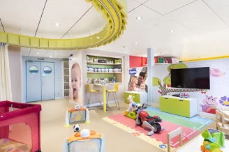 Детский клуб Chicco на теплоходе MSC Lirica