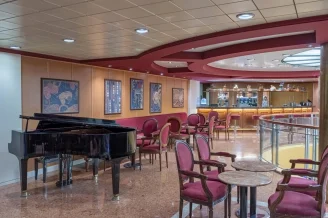 Кафе-бар Cafè Le Baroque на теплоходе MSC Sinfonia
