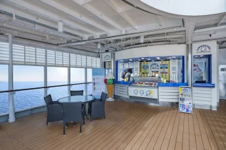 Бар мороженого The Italian Ice Cream на теплоходе MSC Sinfonia