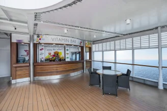 Бар смузи и соков The Vitamin на теплоходе MSC Sinfonia