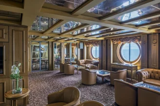 Сигарный лаундж Ambassador на теплоходе MSC Sinfonia