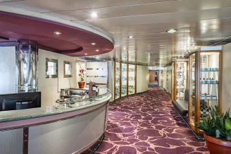 Ресепшн СПА MSC Aurea на теплоходе MSC Sinfonia