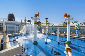 Водная детская зона Doremi Spray Park на теплоходе MSC Sinfonia