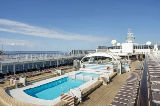 Бассейны Le Piscine на теплоходе MSC Sinfonia