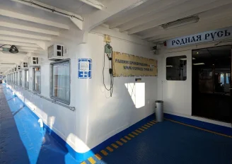 Главная палуба на теплоходе Родная Русь