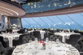 Ресторан MSC Yacht Club на теплоходе MSC Bellissima