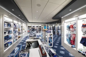  Фирменный магазин MSC Cruises на теплоходе MSC Bellissima
