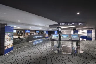Экскурсионное бюро на теплоходе MSC Bellissima
