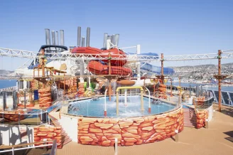 Аквапарк Arizona на теплоходе MSC Bellissima