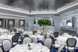 Ресторан La Perla Grigia – La Perle Grise на теплоходе MSC Grandiosa