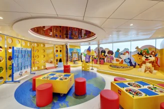 Детский клуб Lego на теплоходе MSC Grandiosa