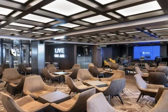 Кафе Brooklyn на теплоходе MSC Seashore