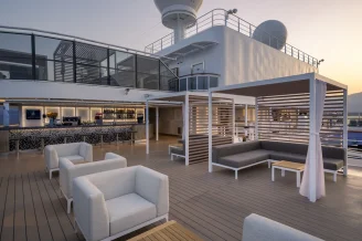 Бар в СПА MSC Aurea на теплоходе MSC Seashore
