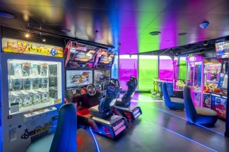 Игровой зал на теплоходе MSC Seashore