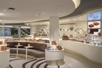 Кафе Chocolat & Café на теплоходе MSC World Europa