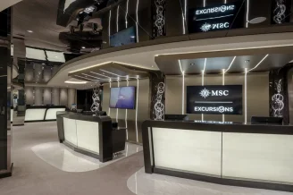 Экскурсионное бюро на теплоходе MSC World Europa