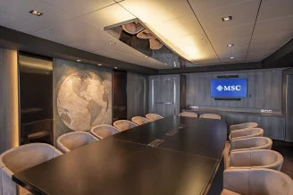Конференц-зал на теплоходе MSC World Europa
