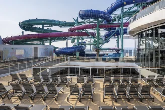 Аквапарк на теплоходе MSC World Europa