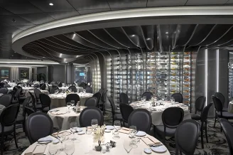 Ресторан Aurora Boreale на теплоходе MSC Euribia