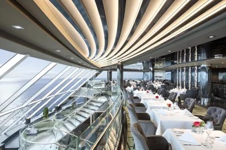 Ресторан MSC Yacht Club на теплоходе MSC Euribia
