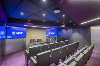 Бизнес-центр на теплоходе MSC Euribia