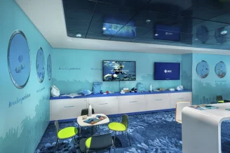 Лаборатория MSC Foundation на теплоходе MSC Euribia