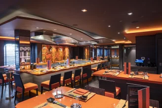 Ресторан Kaito Teppanyaki на теплоходе MSC Grandiosa