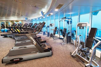 Тренажерный зал на теплоходе Grandeur of the Seas